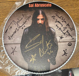 Sal Abruscato Autographed Photo Souvenir Drum Head
